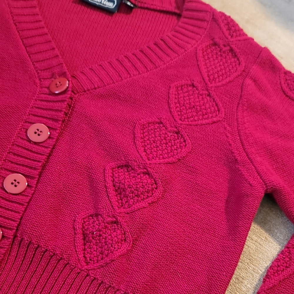 Voodoo Vixen Heart Knit Cardigan - Picture 3 of 16